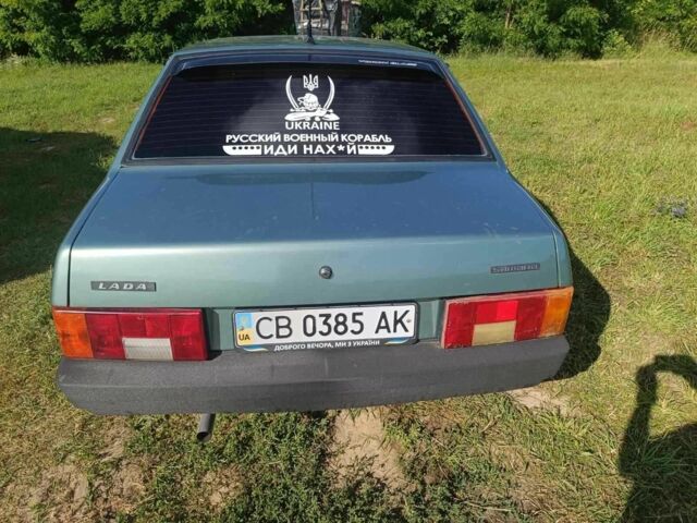 Зелений ВАЗ 21099, об'ємом двигуна 1.6 л та пробігом 256 тис. км за 2100 $, фото 2 на Automoto.ua