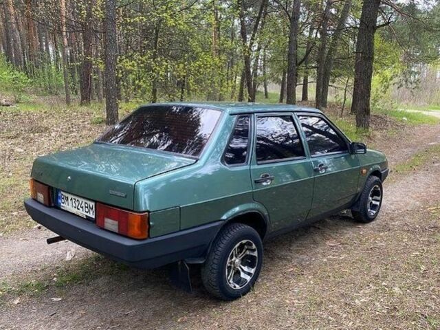 Зеленый ВАЗ 21099, объемом двигателя 1.6 л и пробегом 169 тыс. км за 1200 $, фото 2 на Automoto.ua