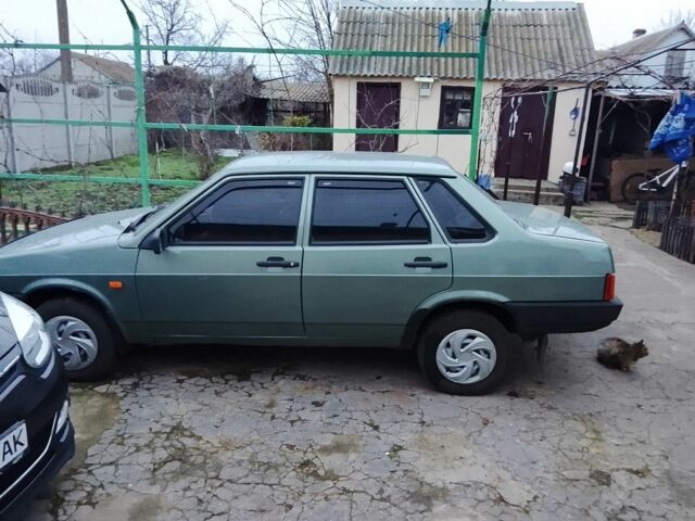 Зелений ВАЗ 21099, об'ємом двигуна 1.6 л та пробігом 2 тис. км за 1900 $, фото 1 на Automoto.ua