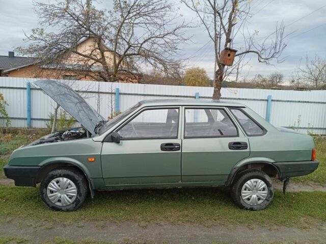 Зелений ВАЗ 21099, об'ємом двигуна 1.6 л та пробігом 139 тис. км за 1909 $, фото 2 на Automoto.ua