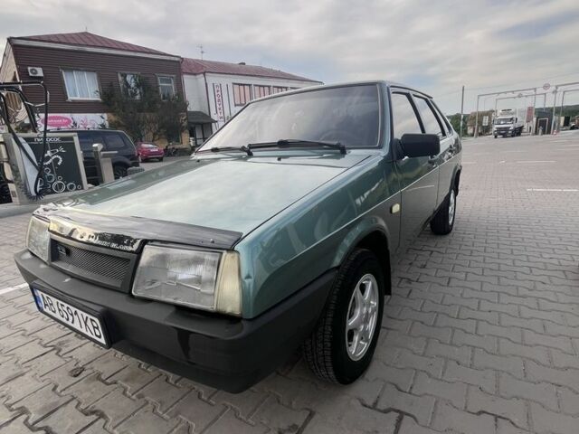 Зеленый ВАЗ 21099, объемом двигателя 1.6 л и пробегом 2 тыс. км за 2500 $, фото 1 на Automoto.ua