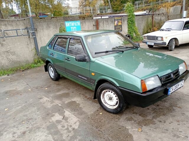 Зеленый ВАЗ 21099, объемом двигателя 1.6 л и пробегом 122 тыс. км за 2200 $, фото 2 на Automoto.ua
