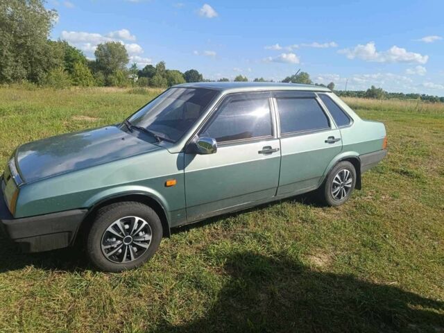 Зелений ВАЗ 21099, об'ємом двигуна 1.6 л та пробігом 256 тис. км за 2100 $, фото 1 на Automoto.ua
