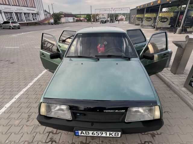 Зеленый ВАЗ 21099, объемом двигателя 1.6 л и пробегом 2 тыс. км за 2500 $, фото 7 на Automoto.ua