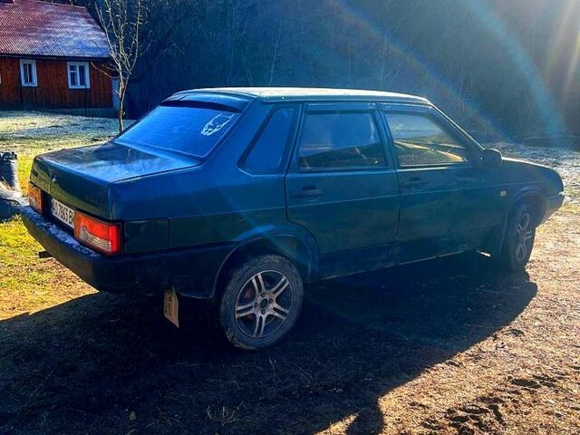 Зелений ВАЗ 21099, об'ємом двигуна 1.6 л та пробігом 250 тис. км за 900 $, фото 2 на Automoto.ua