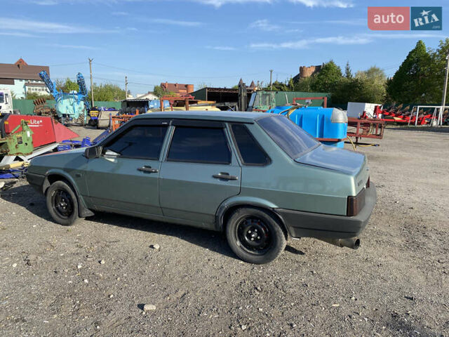 Зеленый ВАЗ 21099, объемом двигателя 1.6 л и пробегом 207 тыс. км за 3000 $, фото 4 на Automoto.ua