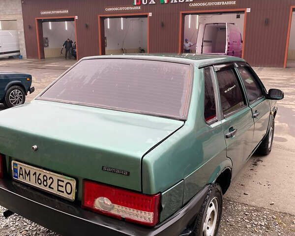 Зеленый ВАЗ 21099, объемом двигателя 1.6 л и пробегом 153 тыс. км за 1450 $, фото 3 на Automoto.ua