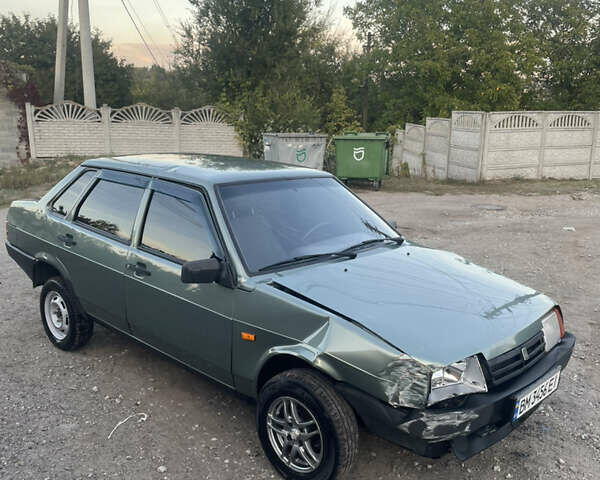 Зеленый ВАЗ 21099, объемом двигателя 1.6 л и пробегом 99 тыс. км за 1350 $, фото 5 на Automoto.ua