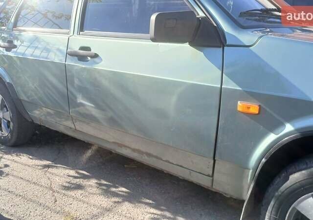 Зеленый ВАЗ 21099, объемом двигателя 1.6 л и пробегом 98 тыс. км за 2350 $, фото 5 на Automoto.ua