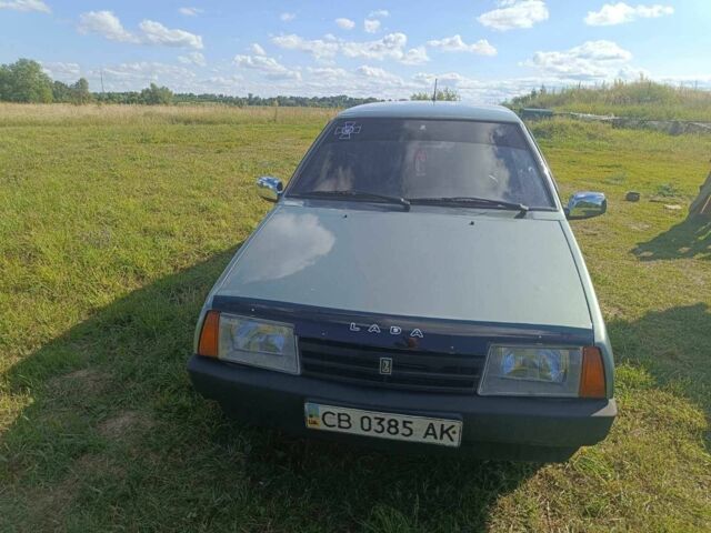 Зелений ВАЗ 21099, об'ємом двигуна 1.6 л та пробігом 256 тис. км за 2100 $, фото 4 на Automoto.ua