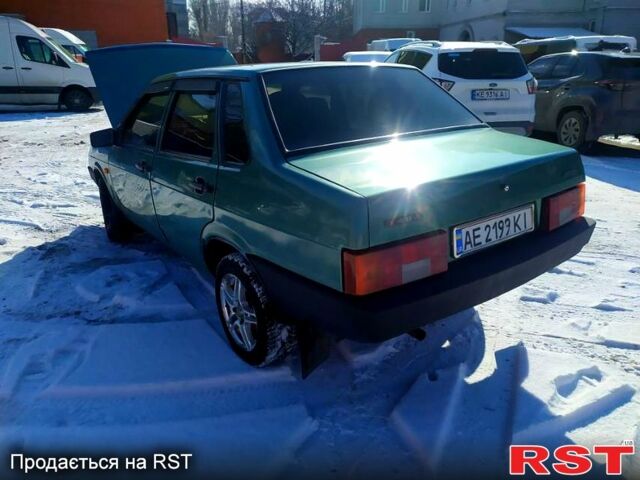 Зеленый ВАЗ 21099, объемом двигателя 1.6 л и пробегом 160 тыс. км за 2300 $, фото 3 на Automoto.ua