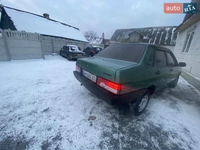 Зелений ВАЗ 21099, об'ємом двигуна 1.6 л та пробігом 158 тис. км за 1299 $, фото 6 на Automoto.ua