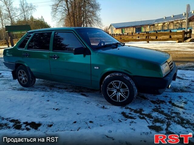 Зеленый ВАЗ 21099, объемом двигателя 1.6 л и пробегом 0 тыс. км за 2200 $, фото 1 на Automoto.ua