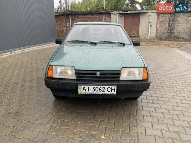 Зеленый ВАЗ 21099, объемом двигателя 1.6 л и пробегом 120 тыс. км за 2600 $, фото 1 на Automoto.ua