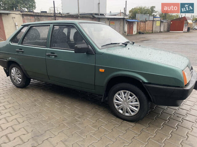 Зеленый ВАЗ 21099, объемом двигателя 1.6 л и пробегом 120 тыс. км за 2600 $, фото 4 на Automoto.ua