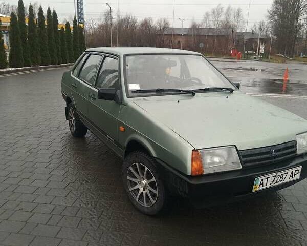 Зеленый ВАЗ 21099, объемом двигателя 0 л и пробегом 70 тыс. км за 1900 $, фото 1 на Automoto.ua