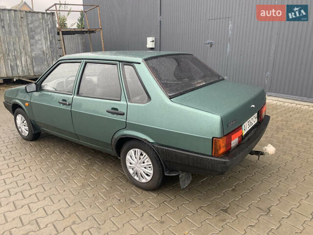 Зеленый ВАЗ 21099, объемом двигателя 1.6 л и пробегом 120 тыс. км за 2600 $, фото 11 на Automoto.ua