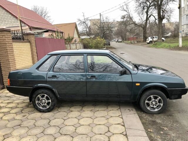 Зеленый ВАЗ 21099, объемом двигателя 1.6 л и пробегом 56 тыс. км за 2150 $, фото 8 на Automoto.ua