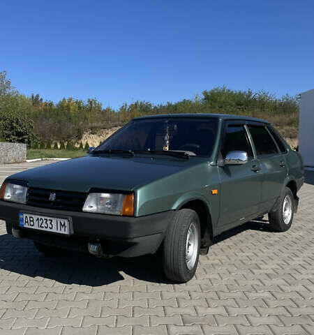 Зеленый ВАЗ 21099, объемом двигателя 1.6 л и пробегом 193 тыс. км за 2000 $, фото 6 на Automoto.ua