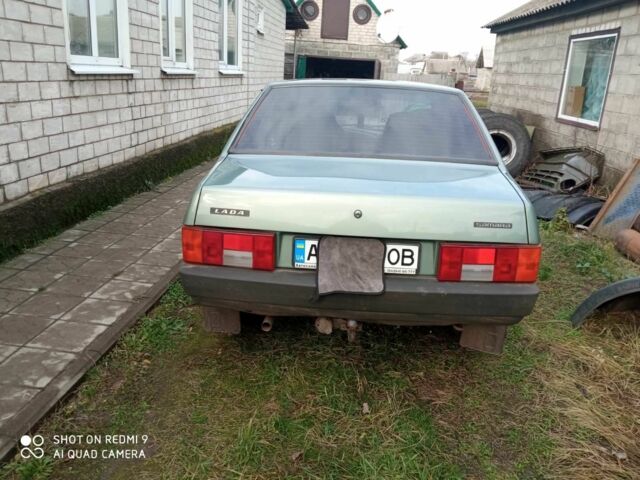 Зелений ВАЗ 21099, об'ємом двигуна 2 л та пробігом 130 тис. км за 2200 $, фото 1 на Automoto.ua