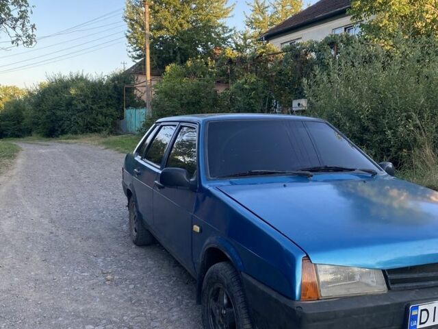 Зеленый ВАЗ 21099, объемом двигателя 1.6 л и пробегом 250 тыс. км за 900 $, фото 2 на Automoto.ua