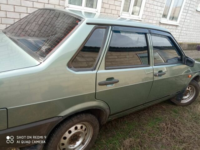 Зелений ВАЗ 21099, об'ємом двигуна 2 л та пробігом 130 тис. км за 2200 $, фото 4 на Automoto.ua