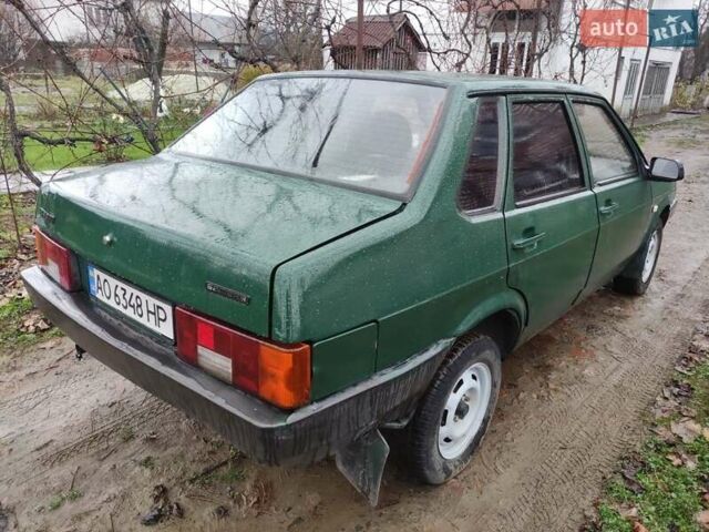 Зелений ВАЗ 21099, об'ємом двигуна 1.6 л та пробігом 450 тис. км за 1000 $, фото 1 на Automoto.ua