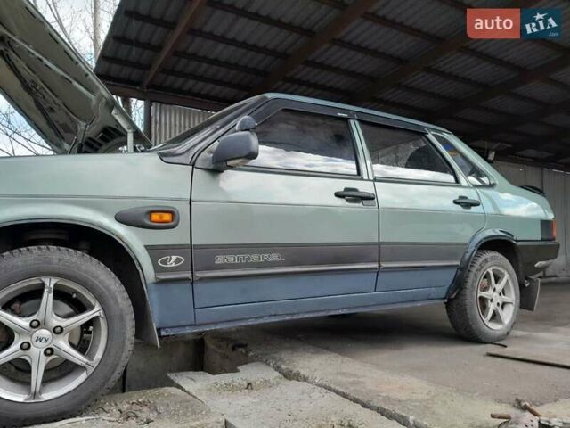 Зеленый ВАЗ 21099, объемом двигателя 1.6 л и пробегом 240 тыс. км за 2200 $, фото 6 на Automoto.ua