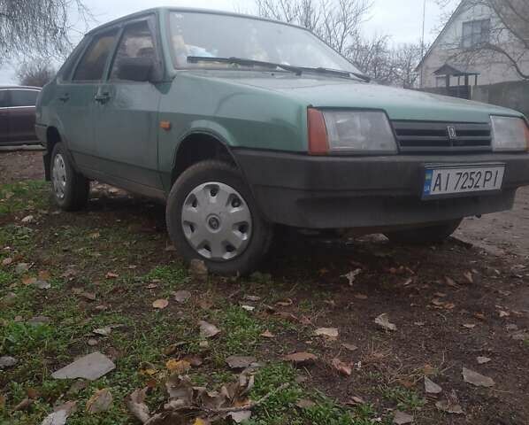 Зеленый ВАЗ 21099, объемом двигателя 1.6 л и пробегом 150 тыс. км за 2200 $, фото 7 на Automoto.ua