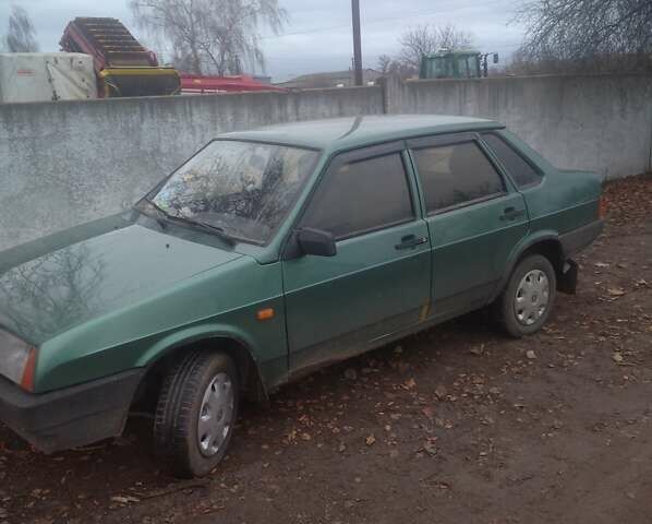 Зеленый ВАЗ 21099, объемом двигателя 1.6 л и пробегом 150 тыс. км за 2200 $, фото 5 на Automoto.ua