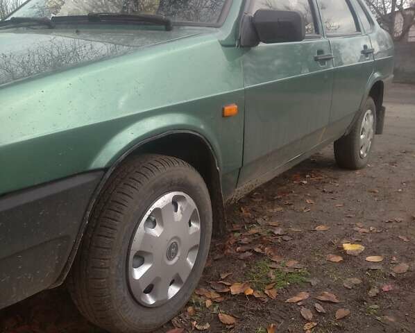 Зеленый ВАЗ 21099, объемом двигателя 1.6 л и пробегом 150 тыс. км за 2200 $, фото 17 на Automoto.ua