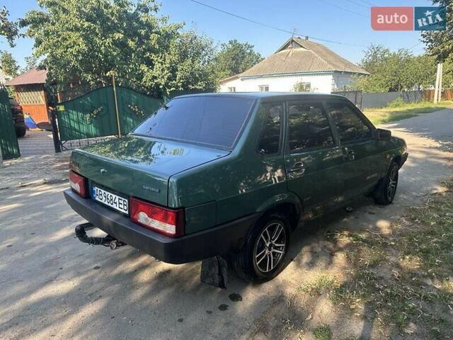 Зелений ВАЗ 21099, об'ємом двигуна 1.6 л та пробігом 122 тис. км за 3300 $, фото 4 на Automoto.ua