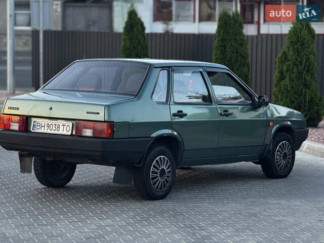 Зеленый ВАЗ 21099, объемом двигателя 1.6 л и пробегом 134 тыс. км за 2950 $, фото 5 на Automoto.ua