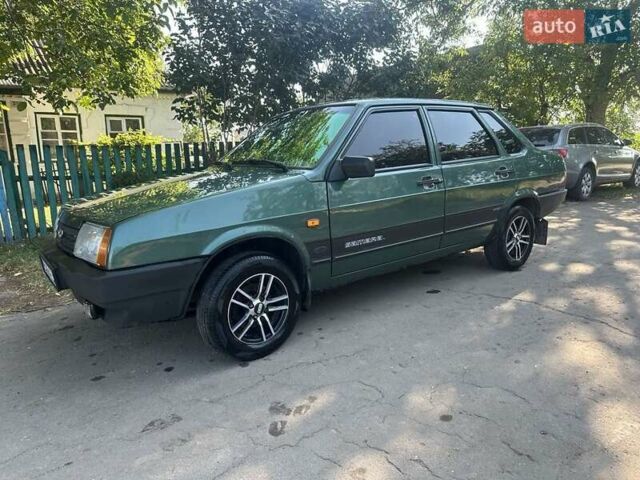Зелений ВАЗ 21099, об'ємом двигуна 1.6 л та пробігом 122 тис. км за 3300 $, фото 7 на Automoto.ua