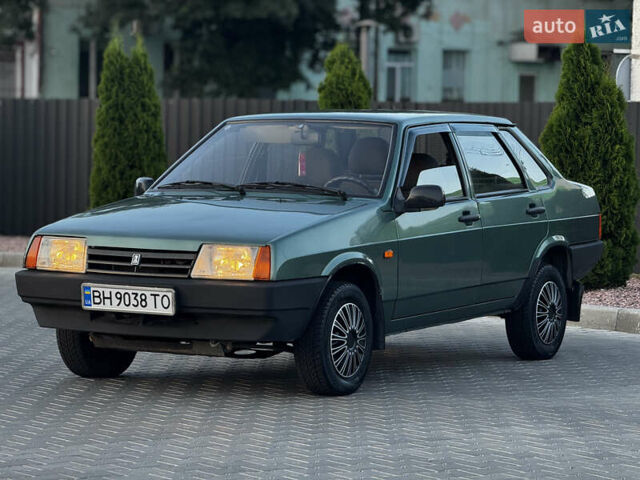 Зеленый ВАЗ 21099, объемом двигателя 1.6 л и пробегом 134 тыс. км за 2950 $, фото 1 на Automoto.ua
