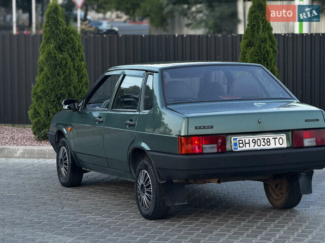 Зеленый ВАЗ 21099, объемом двигателя 1.6 л и пробегом 134 тыс. км за 2950 $, фото 7 на Automoto.ua