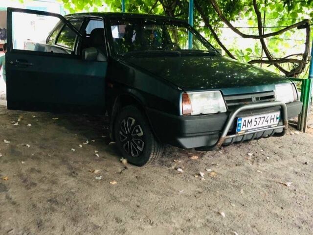 Зеленый ВАЗ 21099, объемом двигателя 0 л и пробегом 2 тыс. км за 1200 $, фото 4 на Automoto.ua