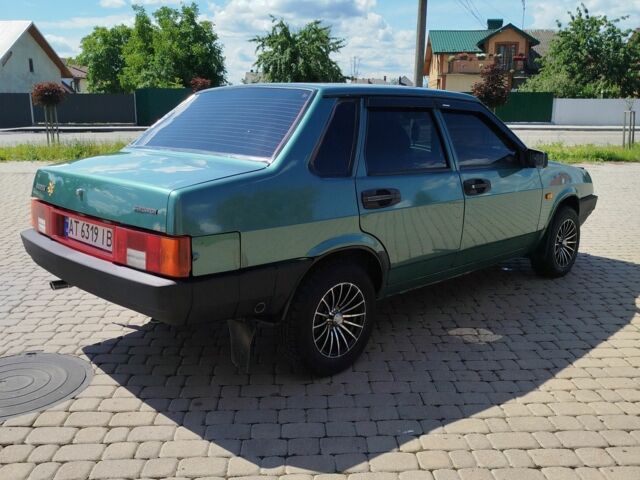 Зеленый ВАЗ 21099, объемом двигателя 1.6 л и пробегом 154 тыс. км за 1750 $, фото 12 на Automoto.ua