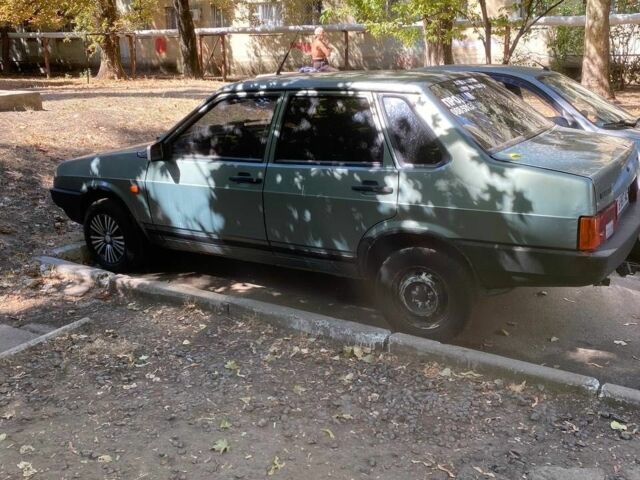 Зеленый ВАЗ 21099, объемом двигателя 0 л и пробегом 250 тыс. км за 1400 $, фото 2 на Automoto.ua