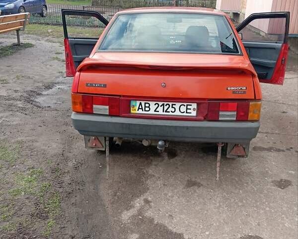 Оранжевый ВАЗ 21099, объемом двигателя 1.6 л и пробегом 250 тыс. км за 850 $, фото 3 на Automoto.ua