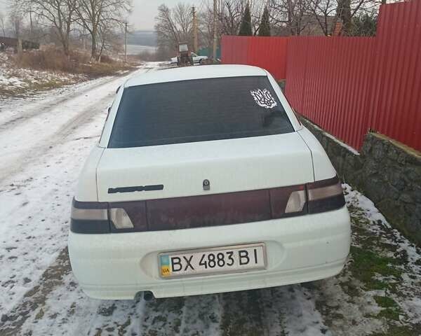 Белый ВАЗ 2110, объемом двигателя 1.6 л и пробегом 204 тыс. км за 1150 $, фото 10 на Automoto.ua