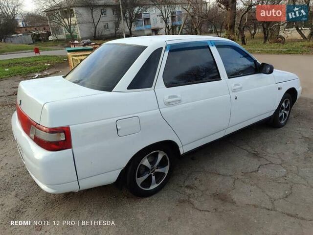 Белый ВАЗ 2110, объемом двигателя 1.6 л и пробегом 137 тыс. км за 2700 $, фото 6 на Automoto.ua