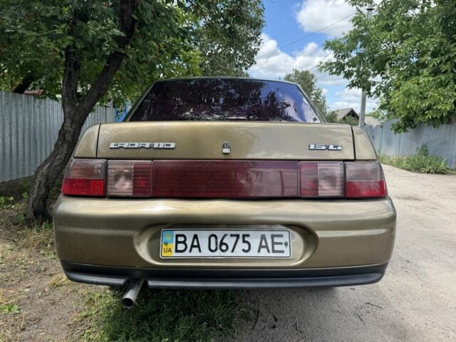 Бежевый ВАЗ 2110, объемом двигателя 1.5 л и пробегом 189 тыс. км за 2800 $, фото 3 на Automoto.ua