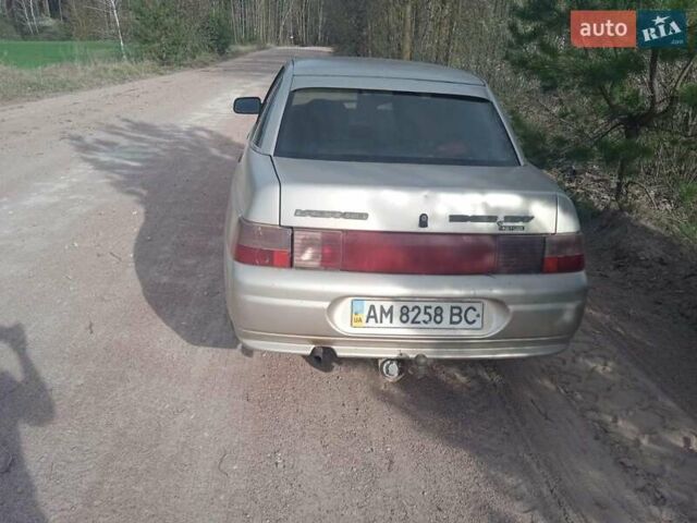 Бежевий ВАЗ 2110, об'ємом двигуна 1.5 л та пробігом 100 тис. км за 1300 $, фото 6 на Automoto.ua