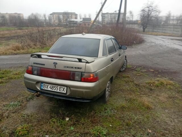 Бежевый ВАЗ 2110, объемом двигателя 1.5 л и пробегом 65 тыс. км за 950 $, фото 1 на Automoto.ua