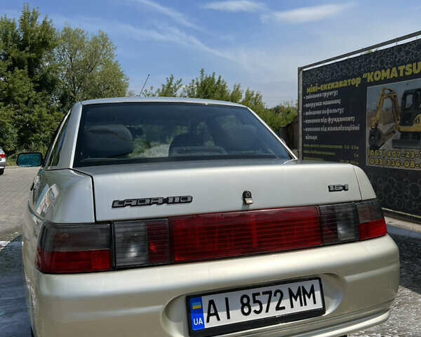 Бежевый ВАЗ 2110, объемом двигателя 1.6 л и пробегом 160 тыс. км за 2250 $, фото 1 на Automoto.ua