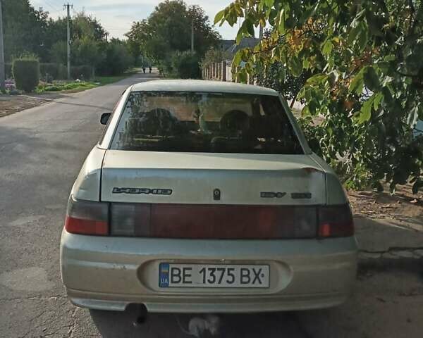 Бежевый ВАЗ 2110, объемом двигателя 1.6 л и пробегом 220 тыс. км за 2100 $, фото 5 на Automoto.ua