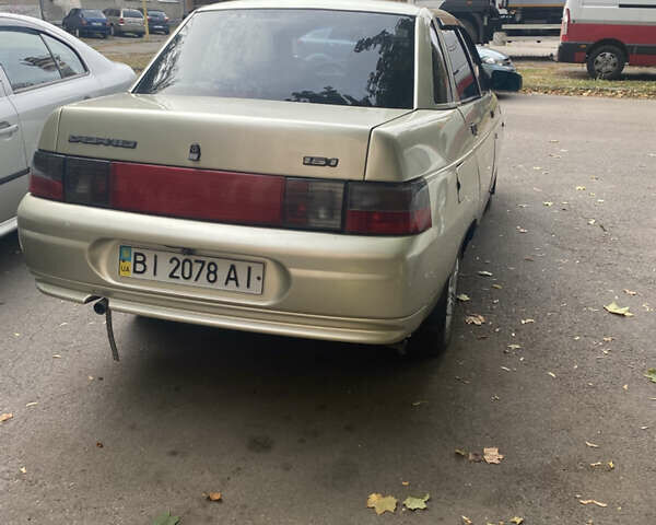 Бежевий ВАЗ 2110, об'ємом двигуна 1.6 л та пробігом 119 тис. км за 1950 $, фото 4 на Automoto.ua