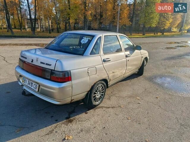 Бежевый ВАЗ 2110, объемом двигателя 1.6 л и пробегом 180 тыс. км за 1800 $, фото 8 на Automoto.ua