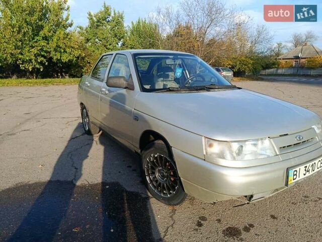 Бежевый ВАЗ 2110, объемом двигателя 1.6 л и пробегом 180 тыс. км за 1800 $, фото 5 на Automoto.ua